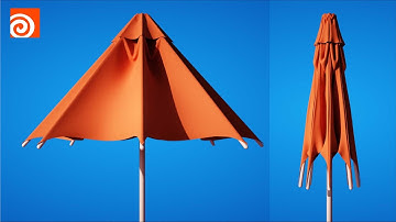 Umbrella Simulation | Houdini Vellum