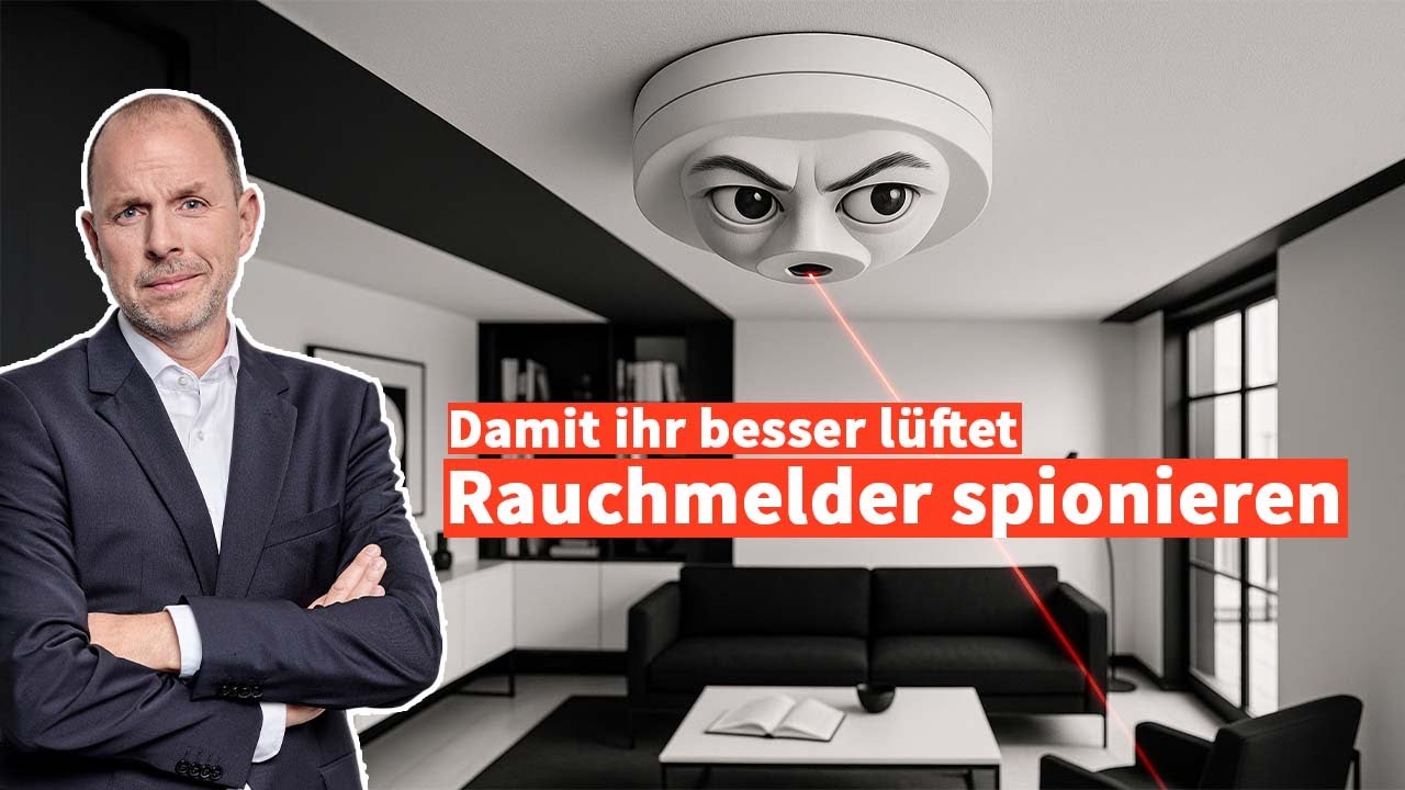 Vonovia: Neue Rauchmelder spionieren Mieter aus – und ihr sollt dafür zahlen | Anwalt Solmecke