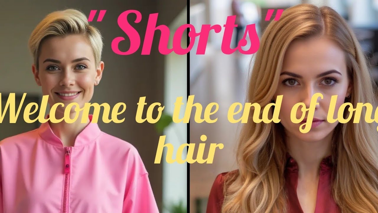 A dramatic hairstyle change at "Shorts"