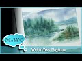 Wet in Wet Playtime! Painting a Misty Lake in Watercolor
