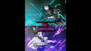 Muichiro Vs Shinobu
