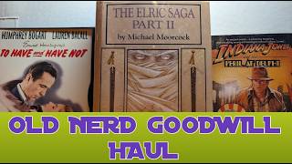 OLD NERD GOODWILL HAUL - Humphrey Bogart, Indiana Jones #goodwillhaul