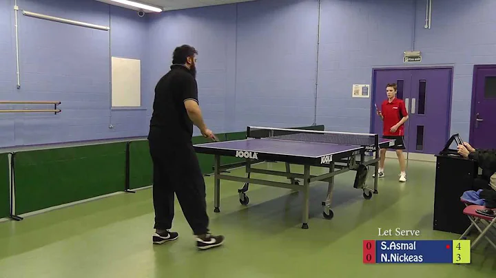 2014 PTTA Division 2 Singles Semi Final: Sadiq Asm...