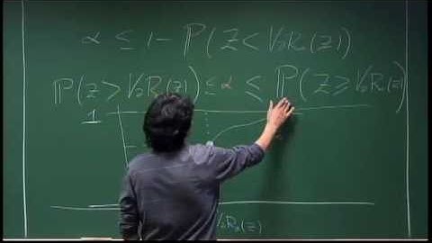 Basic Course on Stochastic Programming - Class 21