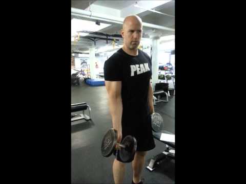 Off-Set Dumbbell Bicep Curl Tweak - exercise for biceps