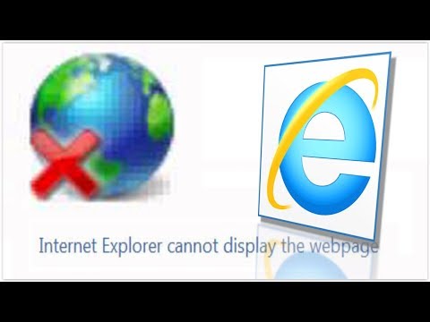PL jak naprawić Internet Explorer - nie można wyświetlić strony sieci web