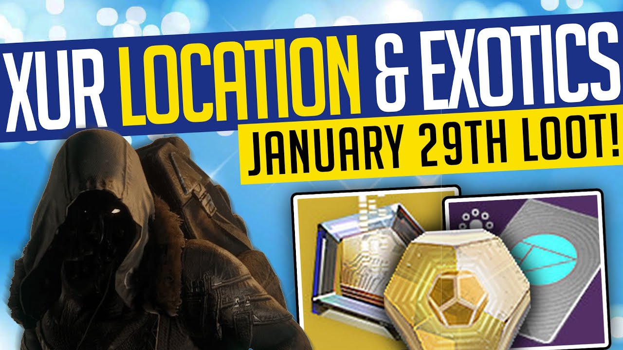 Destiny 2 | WHERE IS XUR? January 29th, 2021 | Exotics, 60+ Rolls & Location! - Beyond Light