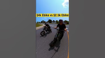 $4,000 Super73 RX Ebike vs $2,500 Freego F3 Pro #ebike #super73 #freego  @MikeFede