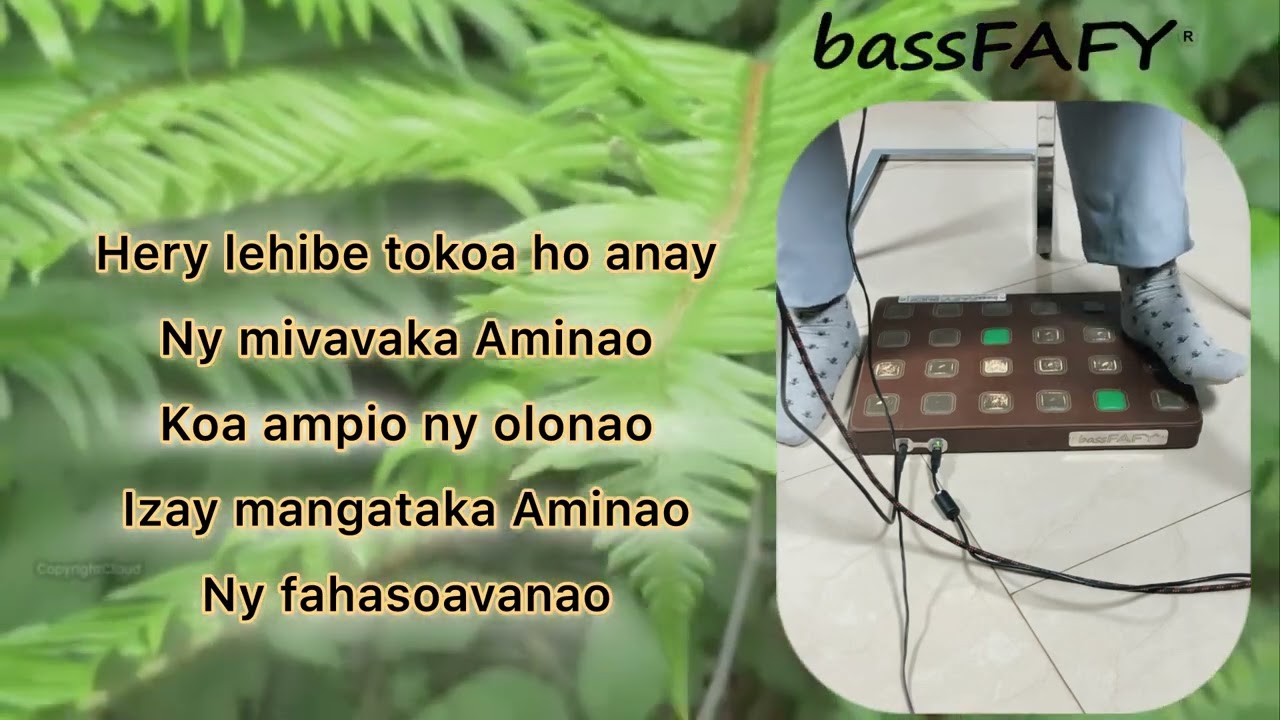Misaotra anao izahay - A/C Nali Rabarison (piano + bassFAFY)