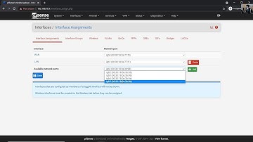 PfSense 2.5.2 - Add New Interface