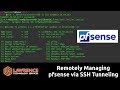 Remotely Managing pfsense via SSH Tunneling