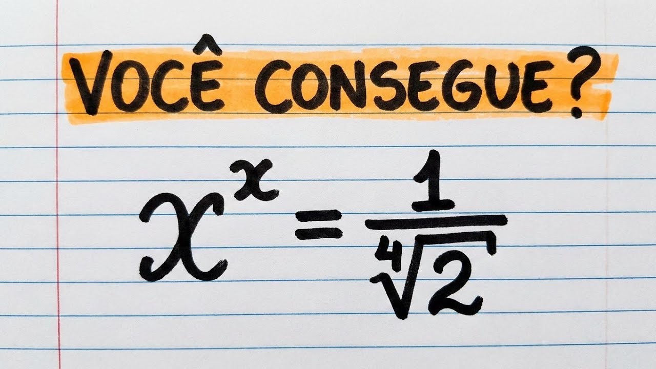 Equação Exponencial com Artifício! Tem que Saber Radiciação