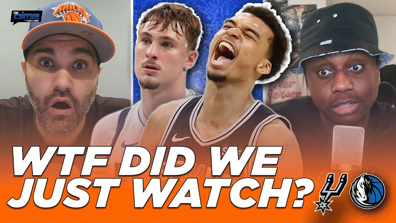 Реакция «Сперс» и «Мэвс»: ВИКТОР ВЕМБАНЯМА — НЕ ОТ МИРА!! | The Dime с Джошем и Квабом