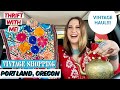 VINTAGE SHOPPING IN PORTLAND | Thrift With Me | Shop With Me At One Of Portland's Top Vintage Malls!