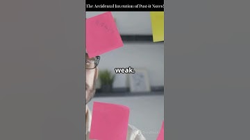 The Accidental Invention of Post-it Notes!