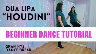 "HOUDINI" Dance Break (GRAMMYs) 💃 Dua Lipa 💃 BEGINNER DANCE TUTORIAL 💃 Step-by-Step Choreography