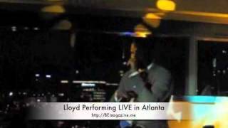 Lloyd Performing at Evening of Luxuary in ATL