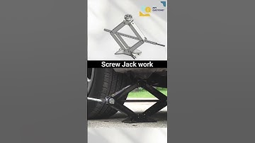 Screw jack work (car screw jack) mechanism of screw jack #machine #aviation #engineering #engine