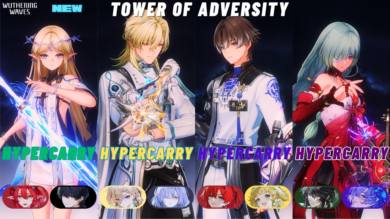 NEW TOA 3.1 S0 Luuk | S1 Xaingli-Yao | S1 Cartethyia | S0 Phrolova | Wuthering Waves