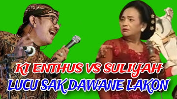 Ki Enthus Musuh Suliyah Lucu Tenan Sampek Guling, Saiki tinggal Kenangan