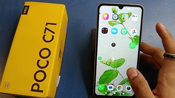 Poco C71: Does Have Split Screen?