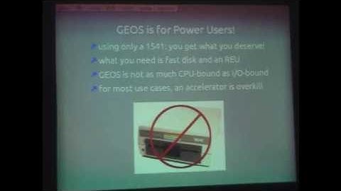 VCFMW 8: ShadowM: Intro to GEOS, part 1