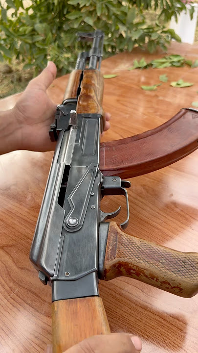 Russian Kalashnikov firing #ak47gun #shorts