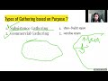 Eco. Geography - Types of Gathering
