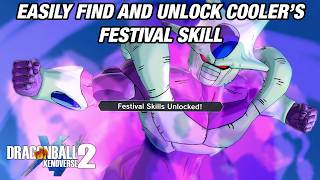 How To Find & Easily Unlock Cooler (Final Form)'s Festival Skill - Dragon Ball Xenoverse 2 DLC 21