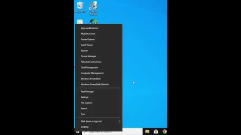 cara merubah menu powershell menjadi command prompt di klik kanan start menu windows 10 #windows10