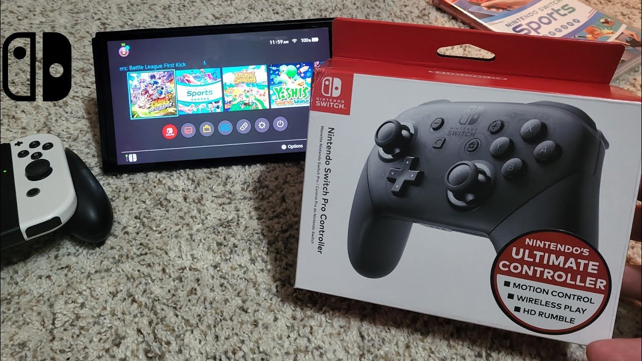 Nintendo Switch Pro Controller Review: a Full-Featured Gamepad