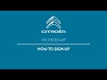 MyCitroën app: How to Activate