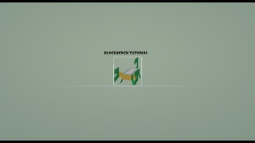 Blockbench tutorial 1, making your model.