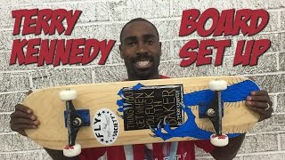 TERRY KENNEDY - BOARD SET UP & INTERVIEW