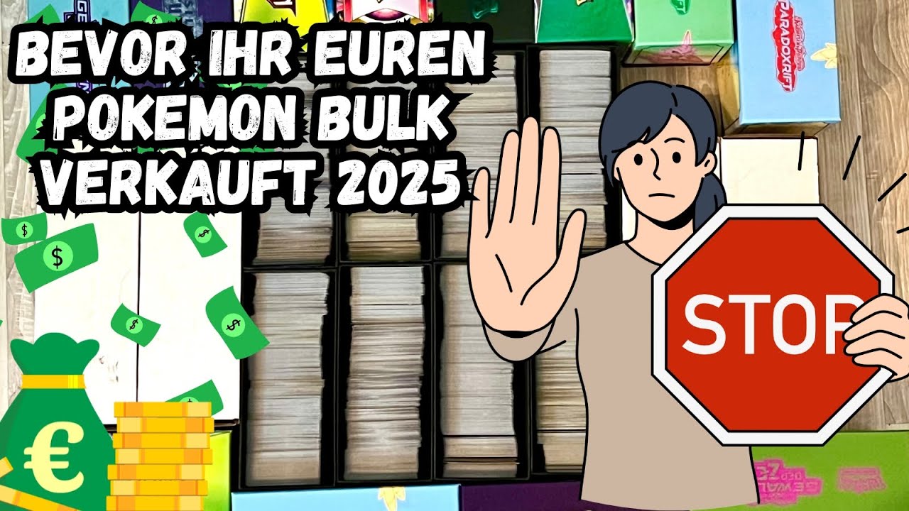 BEVOR IHR EUREN POKEMON BULK VERKAUFT 2025 SCHAUT DIESES VIDEO  !!! Pokemon Karten Bulk