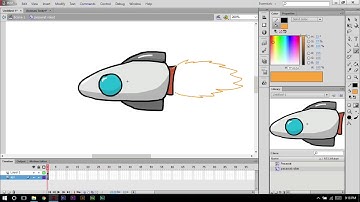 Tutorial Adobe Flash Profesional | Membuat Animasi Roket