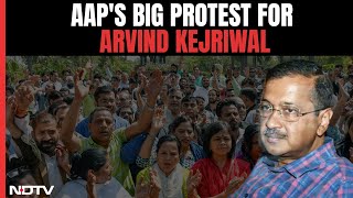 AAP Protest In Delhi | AAP's Big Protest Today Amid Court Setback For Arvind Kejriwal | NDTV 24x7