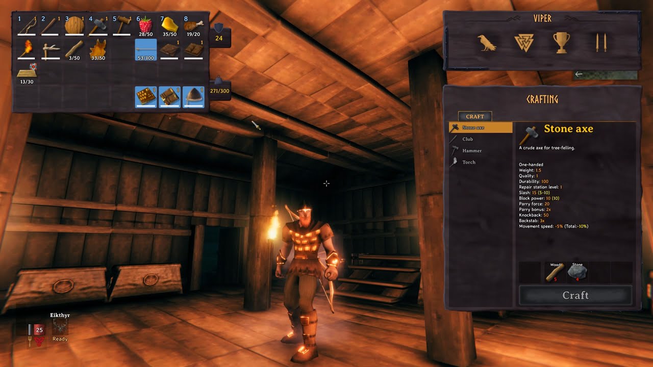 Valheim S1EP5 Lets Make some Bronze Gear YouTube