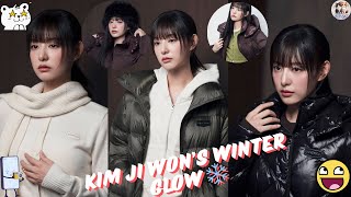 Kim Ji Won Shines Radiantly in Behind-the-Scenes Photos for Duvetica Winter 2025 “La Bella Winter” screenshot 1