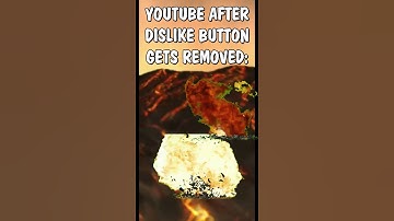 YouTube, why did you remove the dislike button!? ＞:(