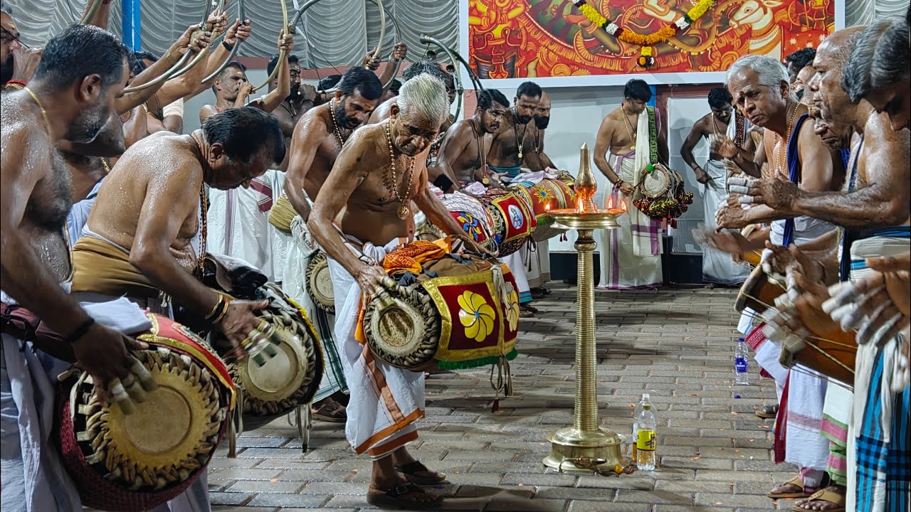 ത്രിപുട | ചോറ്റാനിക്കര വിജയൻ, ചെർപ്പുളശ്ശേരി ശിവൻ, തിരുവില്വാമല ജയൻ, സദനം ഭരതരാജൻ | സംഘദേശം ചീരംകുളം