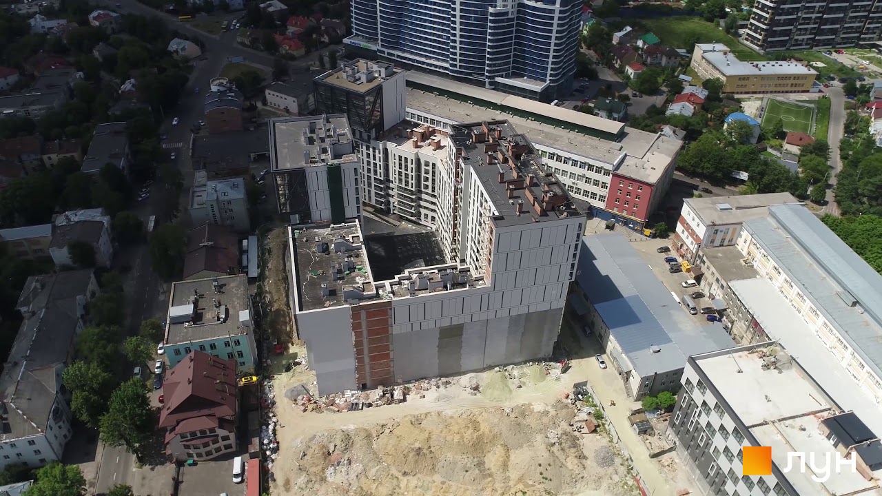 ЖК на ул. Героев УПА, 73, Львов – Аэрооблет 2019 от ЛУН