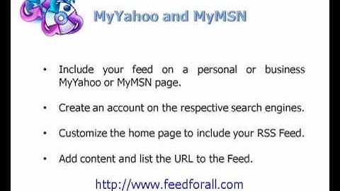 Search Engine Optimization for RSS Feeds