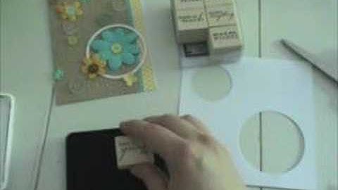 Dry Embossing Embellishments (Cuttlebug)