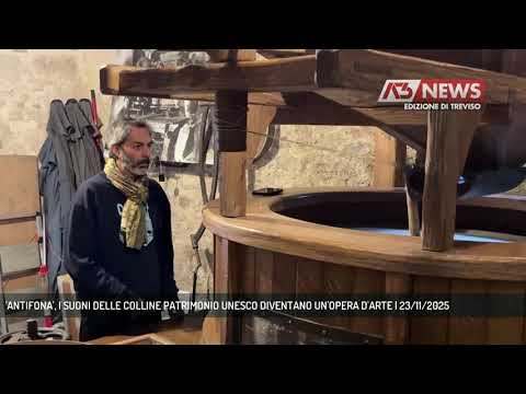 'ANTIFONA', I SUONI DELLE COLLINE PATRIMONIO UNESCO DIVENTANO UN'OPERA D'ARTE | 23/11/2025