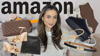 Amazon designer dupes haul | Luxury on a budget! 🖤 by Carly's Corner 39,282 views 3 months ago 26 minutes
