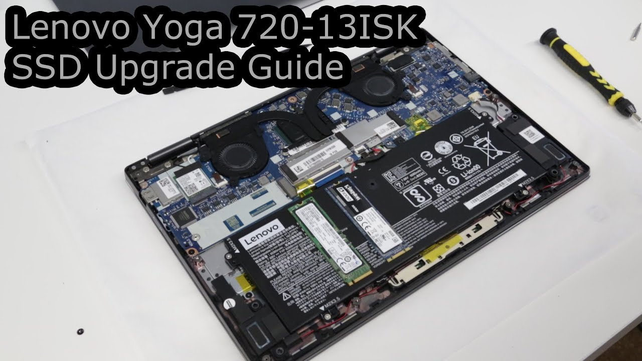 Lenovo Yoga 720 13isk Ssd Upgrade Guide Youtube