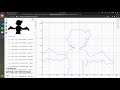 Bad Apple!! played on Desmos but it's high quality with Bezier Curves