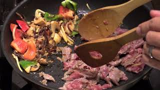 Chinese Ginger and Garlic Beef Stir Fry....