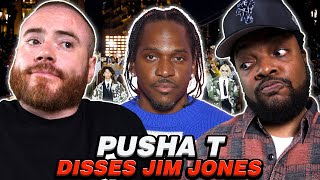 Pusha T Sends Shots At Jim Jones During LV Show | NEW RORY & MAL